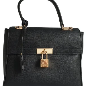 Fracomina Kelly In Ecopelle Con Tracolla Nero Donna