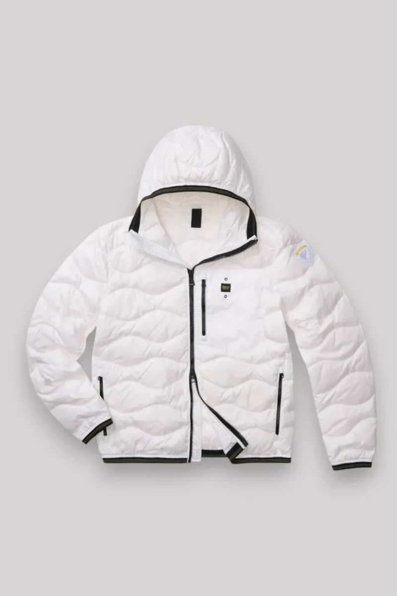 GIUBBINO UOMO WAVE BIANCO OTTICO