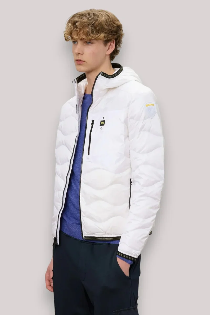 GIUBBINO UOMO WAVE BIANCO OTTICO - immagine 4