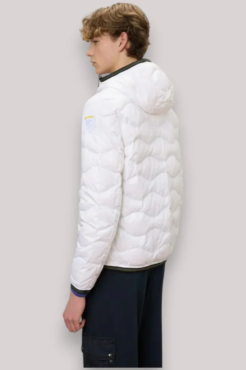 GIUBBINO UOMO WAVE BIANCO OTTICO - immagine 5