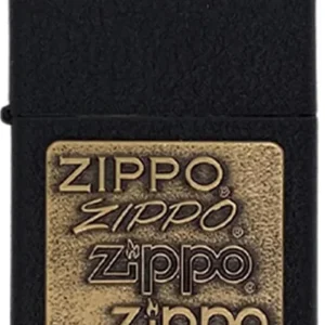 Zippo Antivento Ricaricabile Made In Usa Nero Unisex