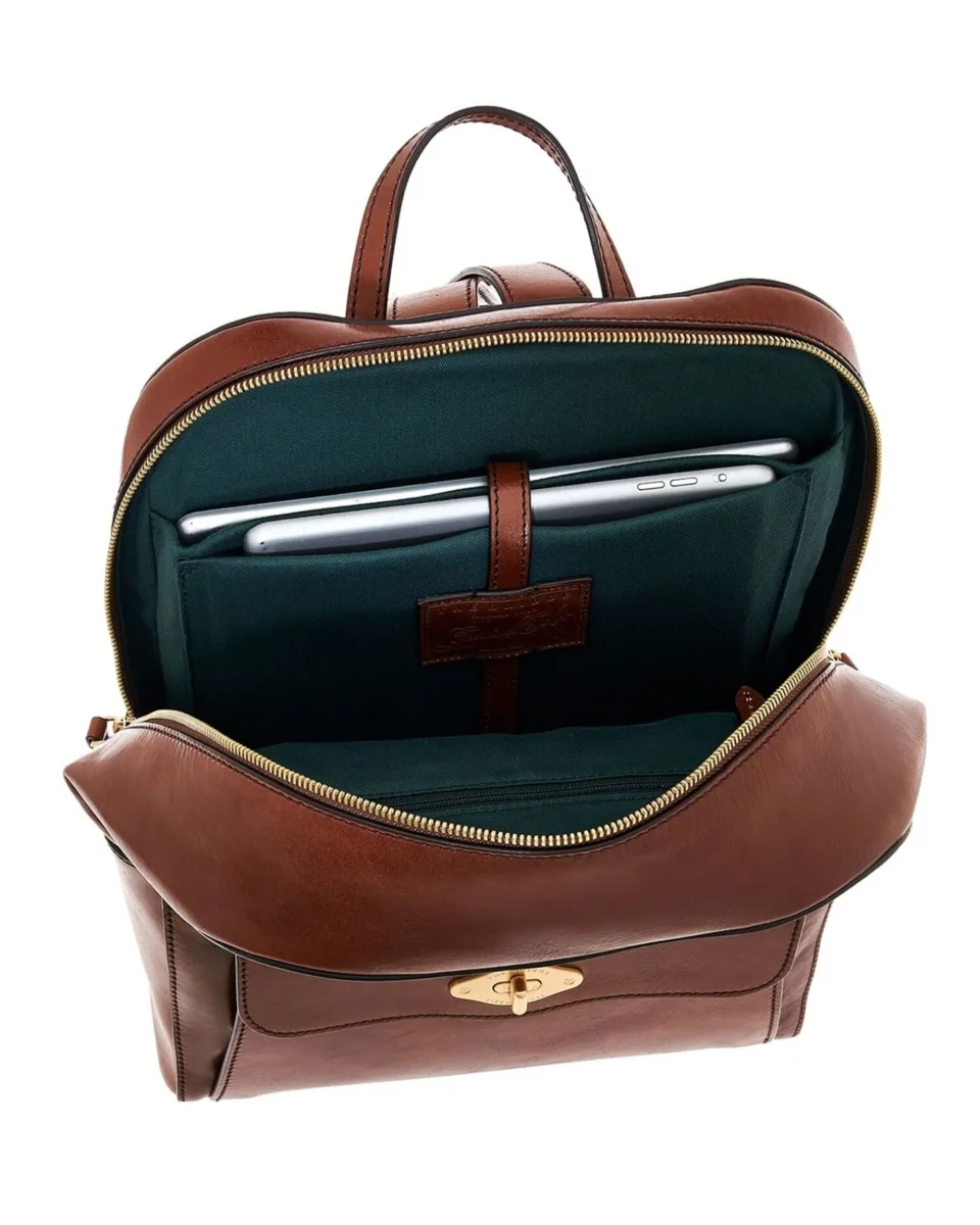 The Bridge Zaino Donna 100% Pelle Marrone - immagine 3