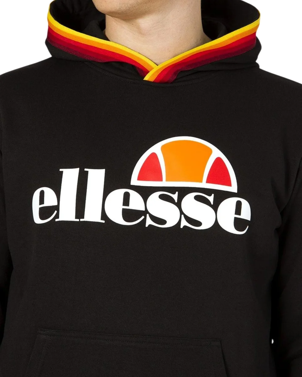 Ellesse Hoodie Nero Uomo - immagine 4