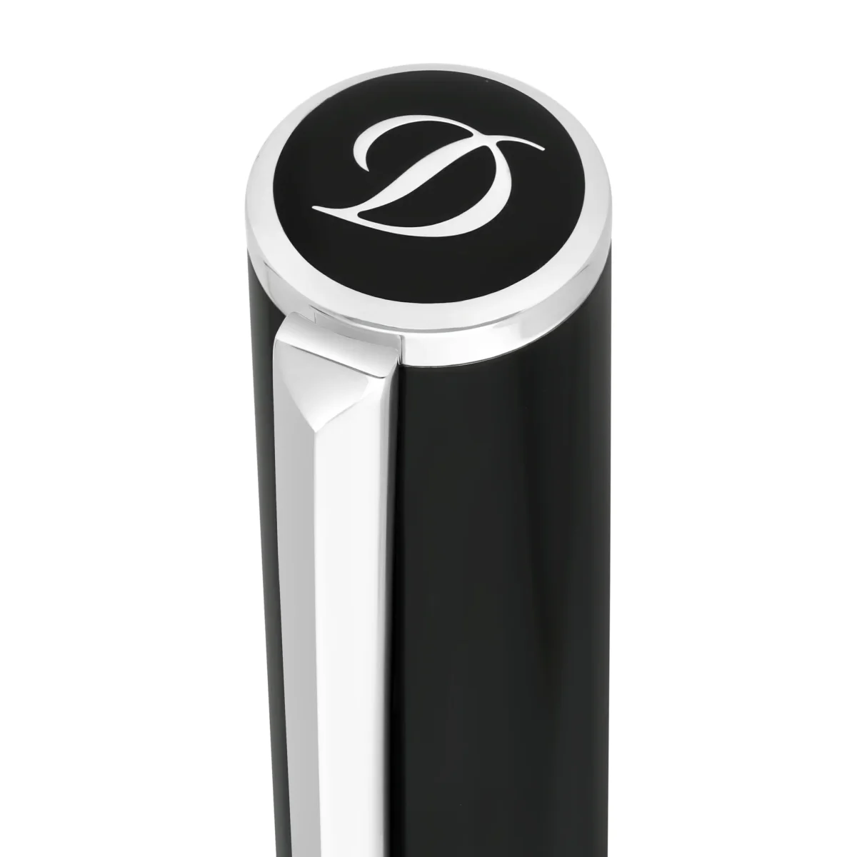 S.t.dupont biro penna roller Initial nera in ottone 147x13 - 44 g 272200 - immagine 3