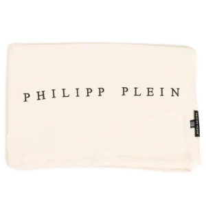 Philipp Plein Foulard Viscosa Made in Italy Bianco