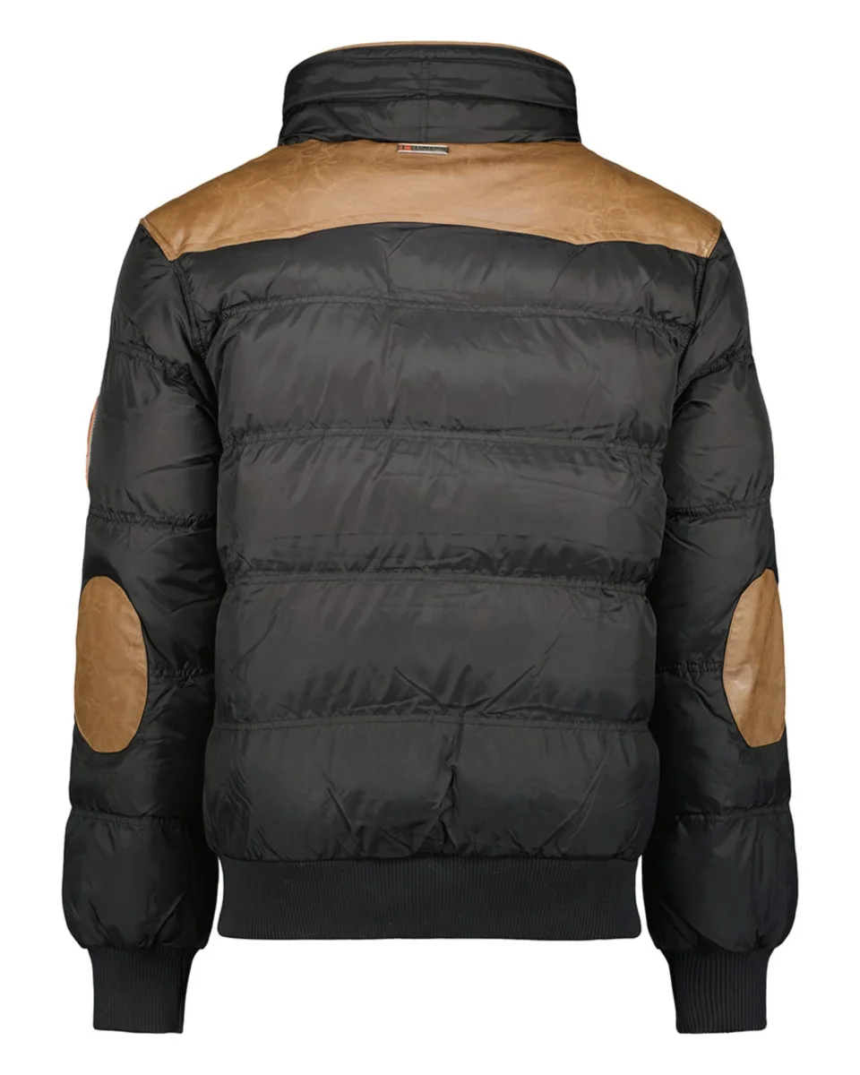 Geographical Norway Giacca Giubbotto Teddy Orsetto Nero Uomo Abramovitch - immagine 3