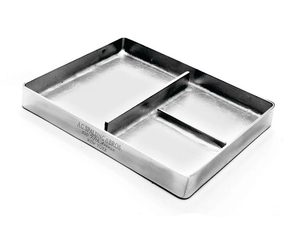 A.g. Spalding & Bros. Svuotatasche New Multifunction Medio in Alluminio