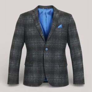 GIACCA UOMO SLIM FIT IN LANA BLU - G2069M 153661