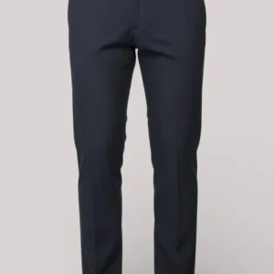 PANTALONE UOMO SLIM FIT IN JERSEY STRETCH BLU