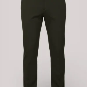 PANTALONE UOMO SLIM FIT IN JERSEY STRETCH NERO