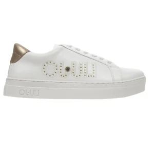 Liu Jo Sneakers Alicia 506 Pelle Metallic Bianco