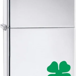 Zippo Antivento Ricaricabile Made In Usa Fortuna Argento 24007