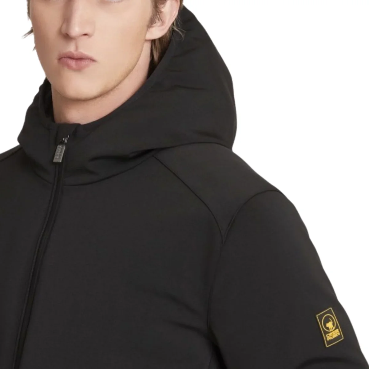 Ciesse Piumini Clem 3.0 Parka Giacca Lunga Softshell Impermeabile Cappuccio Uomo nero - immagine 3