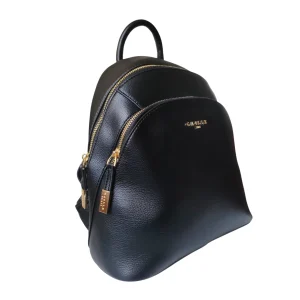 Gaelle Zaino Regular in Ecopelle Bottalato Nero Donna GAACW02323