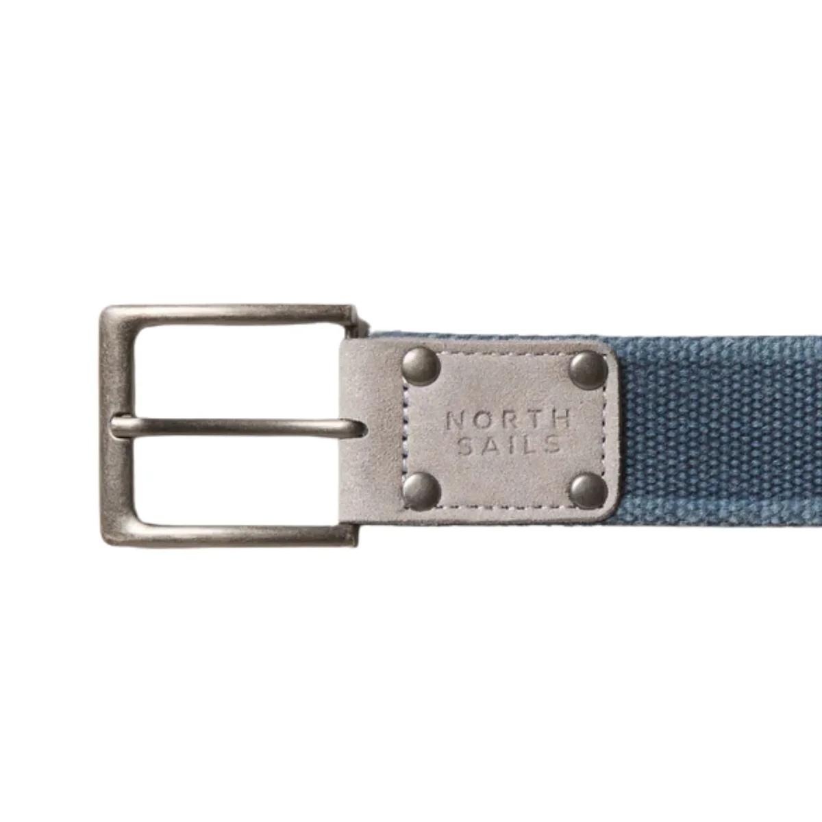 North Sails cintura belt 100% cotone archivio canvas vintage blu 0802 - taglia unica regolabile - immagine 3