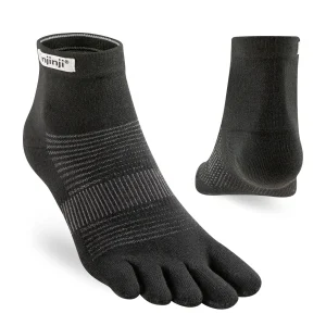 Injinji calze 5 dita da corsa Run Lightweight Mini-Crew CoolMax EcoMade nero 281130