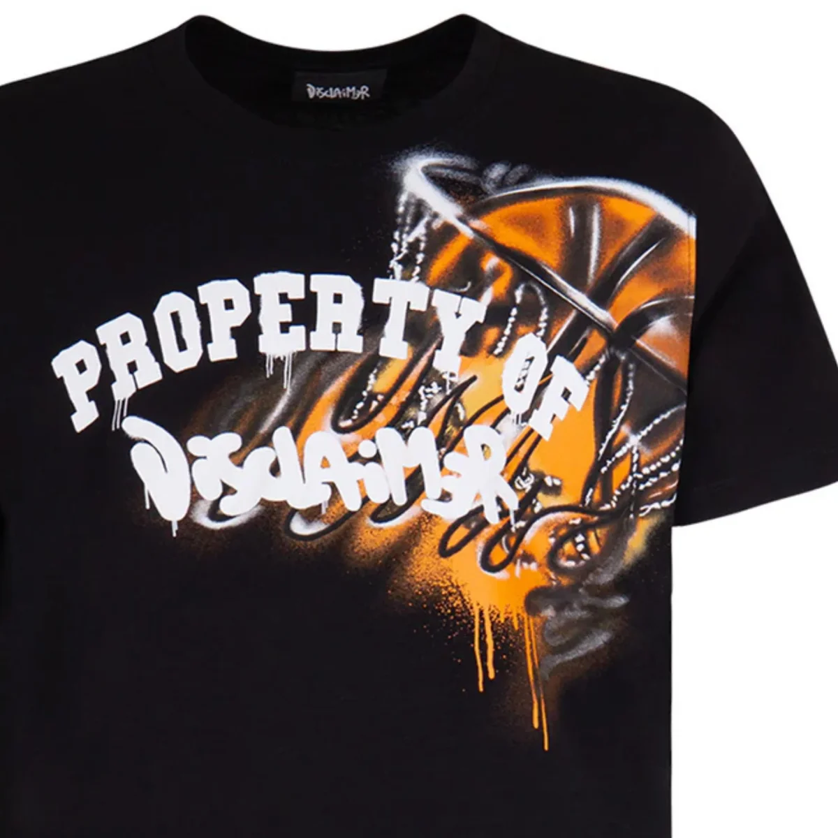 Disclaimer 25EDS54888 MAGLIA uomo IN JERSEY 54888 basket - immagine 3