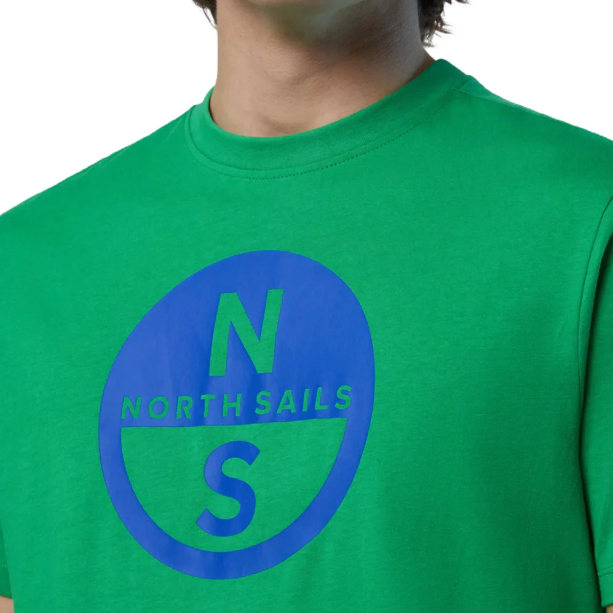 North Sails T-shirt maglia maglietta 692972 BASIC Big Logo 0460 - immagine 3