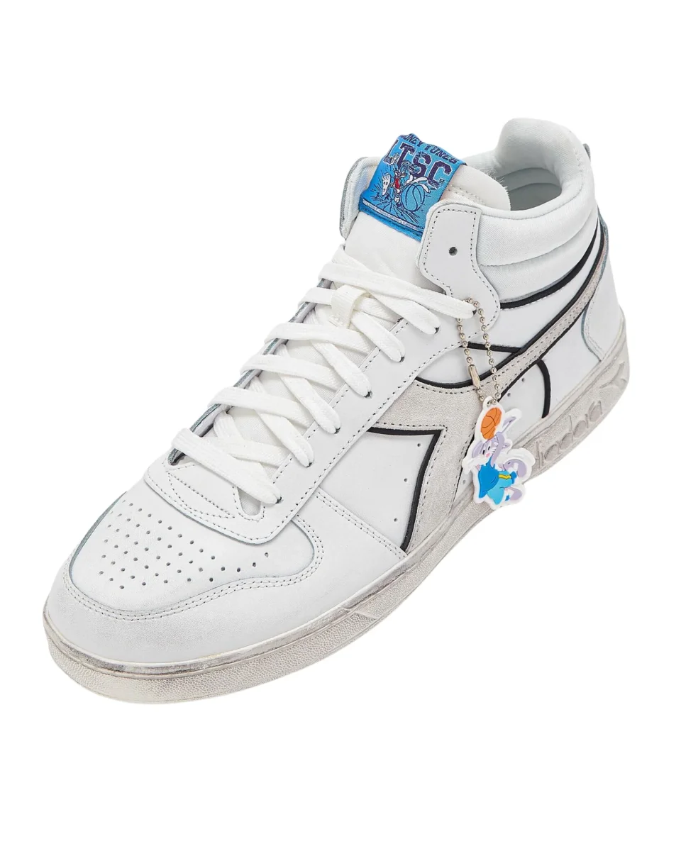 Diadora Magic Basket Demi Bunny Suede Bianco - immagine 3