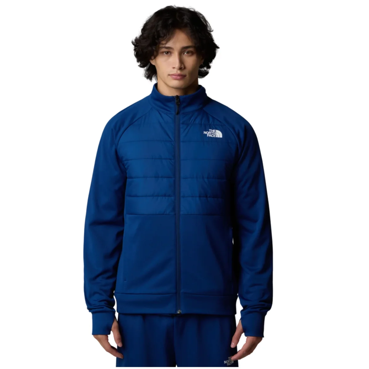 The North Face Giacca Antivento Reaxion 2.0 Hybrid full zip BLU - immagine 4