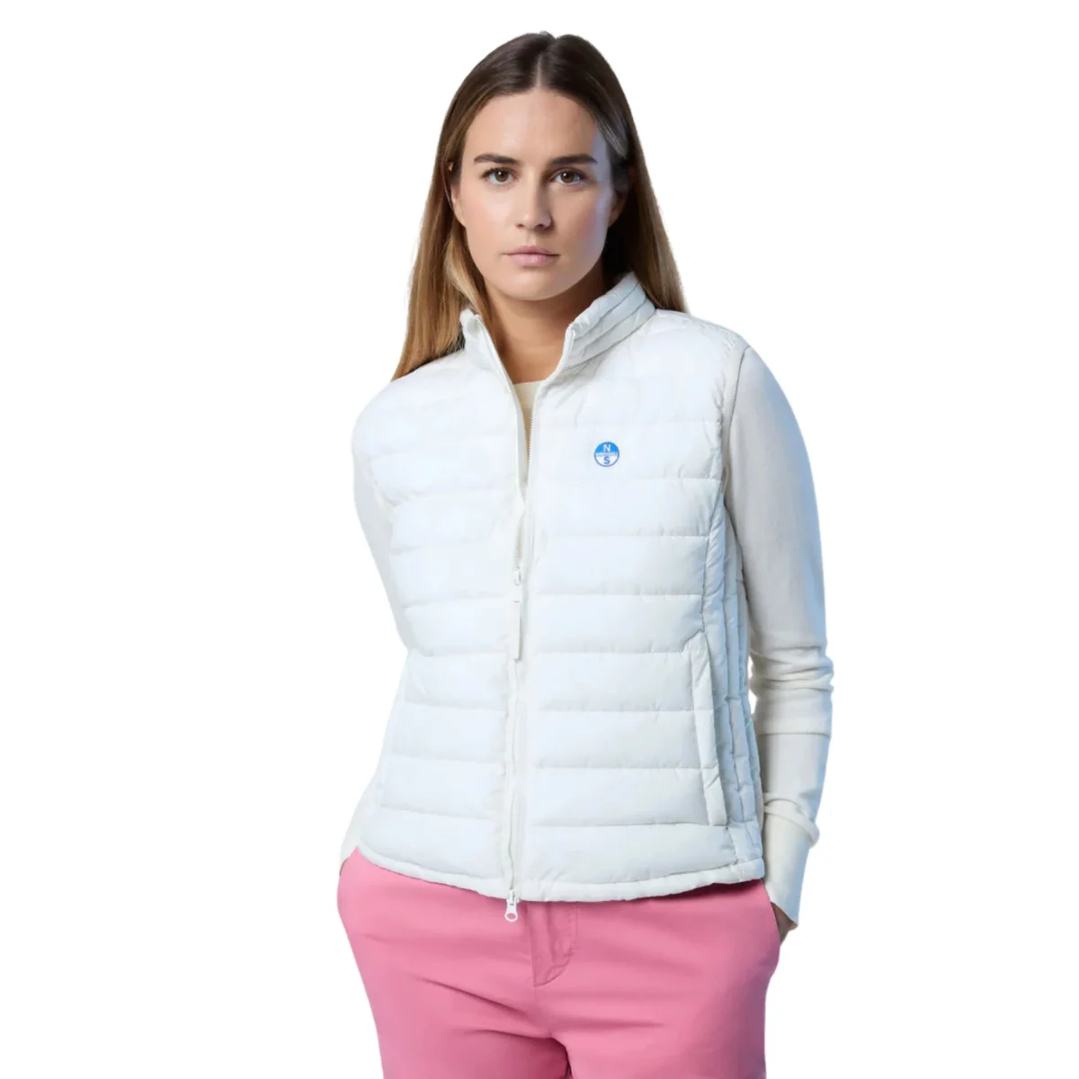 North Sails Gilet Smanicato Zip tecnico outdoor antivento 010032 0105 Naomi - immagine 3