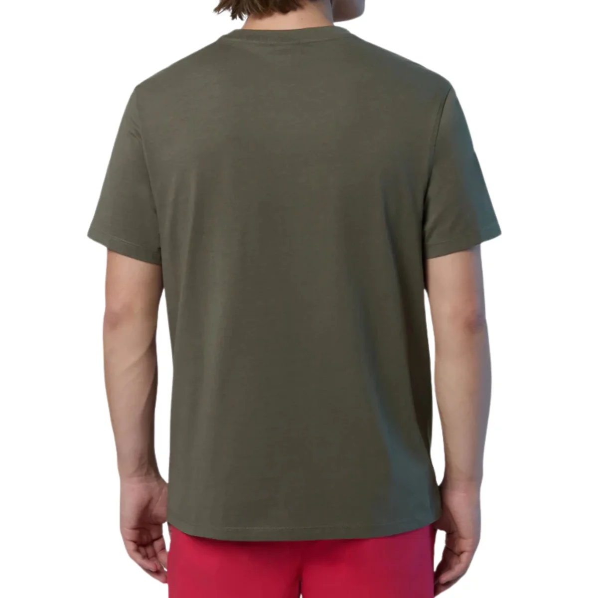 North Sails T-shirt maglia maglietta 692974 Comfort Fit 0441 Doppio Logo - immagine 3