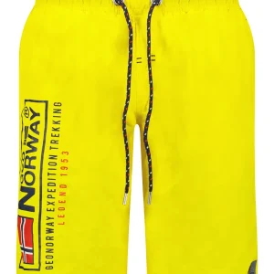 Geographical Norway Bermuda Mare Piscina Corto Giallo Uomo
