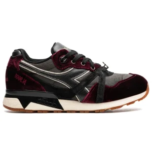 Diadora Sneakers SBTG 24 Kilates in Pelle Nero