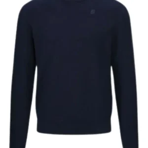 K-way Augustine Ft Macro Logo Sponge Blu Uomo