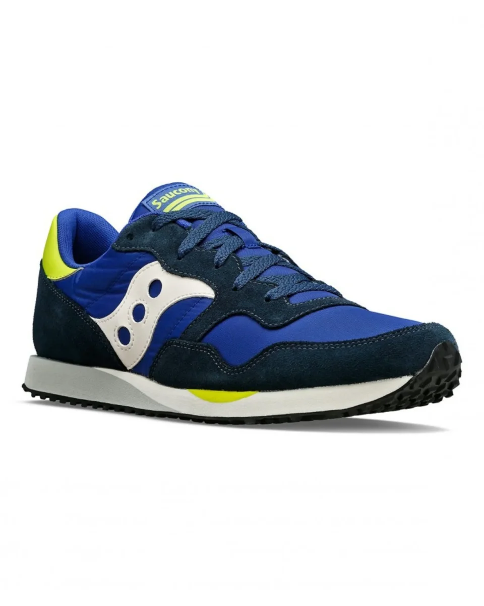 Saucony Dxn Trainer E/wht/lime Blu Uomo - immagine 3