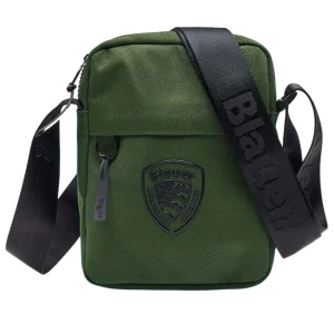 Blauer Cordura Nylon Crossbody Bag
Basic Camera Verde Uomo