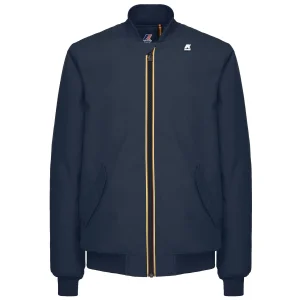 K-way Eusebe Warm Macro Ripstop Blu Uomo