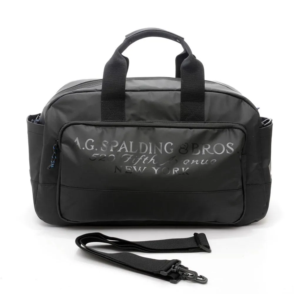 A.G. Spalding&Bros. Borsone da viaggio Rubber Collection Nero Uomo 309380 - immagine 6