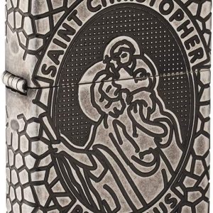 Zippo Armor 360 Multicut Engraving Argento 49160 SAN CRISTOFORO