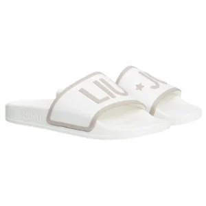 Liu Jo Slipper Rubberized Bianco