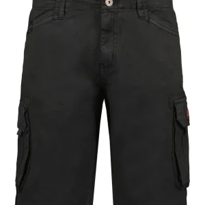 Geographical Norway Pantalone Corto Nero Uomo