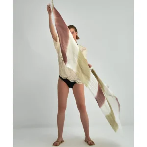 Surkana Stampa Fiori Orizzontale Multicolore Donna