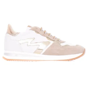 Manila Grace Sneaker in Pelle Scamosciata Marrone