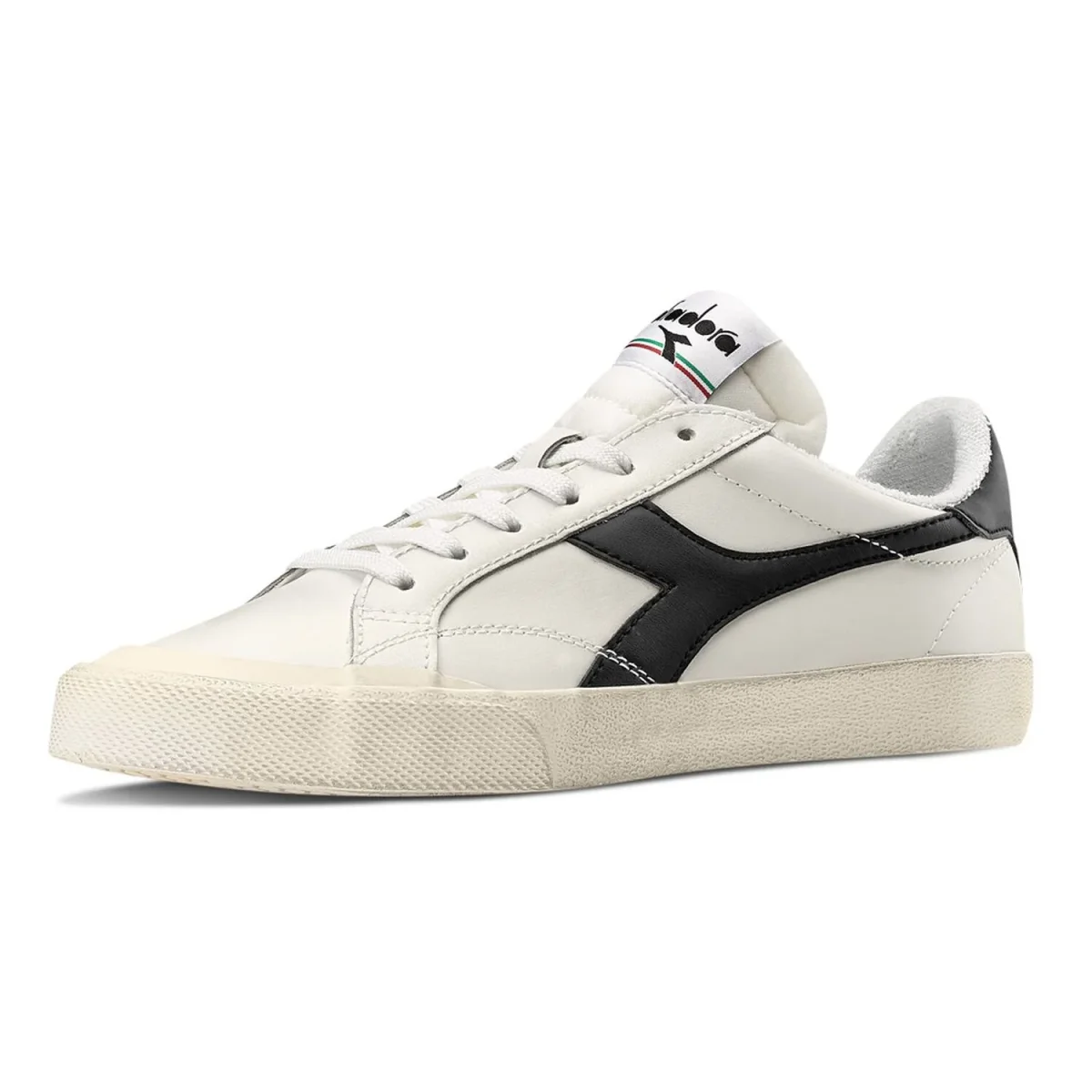 Diadora Sneakers Melody Leather Dirty Pelle Bianco - immagine 3