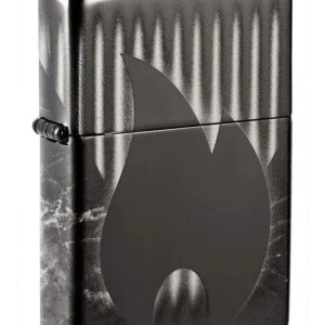 Zippo Ricaricabile, Antivento, Made In Usa Nero Unisex