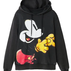 Desigual Sweat Mickey Vintage Multicolore Donna