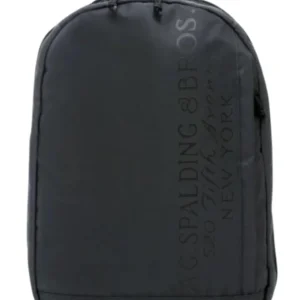 A.G. Spalding&Bros. Zaino Laptop Backpack Vertical Collection Nylon Grigio Asfalto Uomo 309045