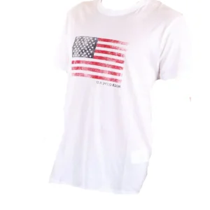 U.S. Polo Assn. T-Shirt Mick 51520 Cotone Bianco