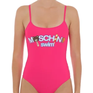 Moschino Swim Viola Sintetico