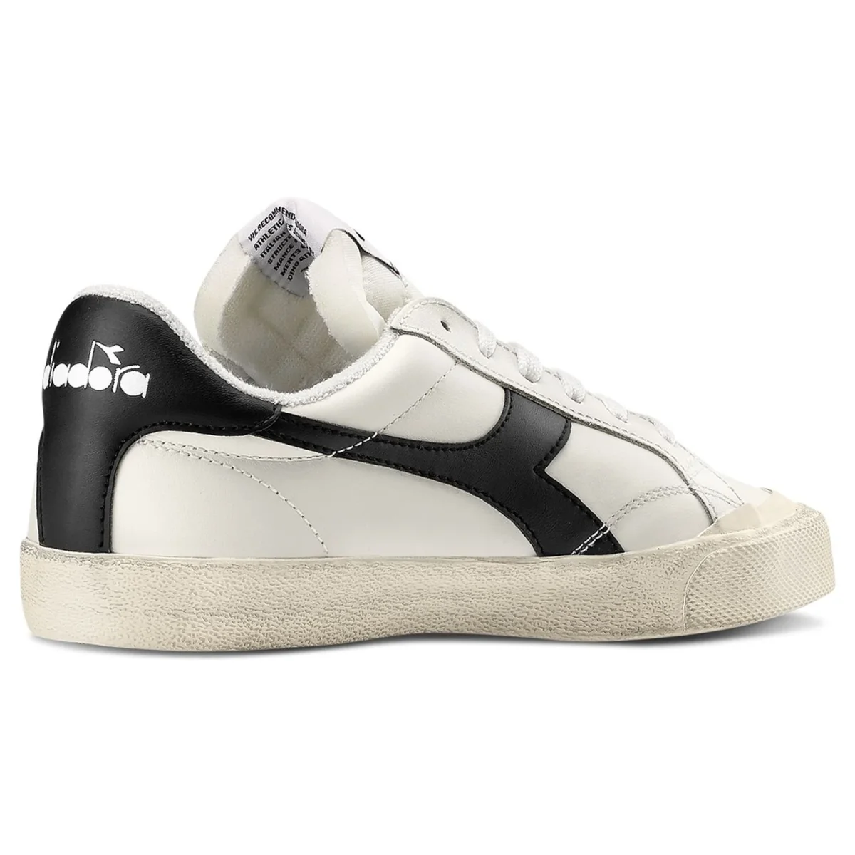 Diadora Sneakers Melody Leather Dirty Pelle Bianco - immagine 4