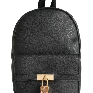 Fracomina Borsa Zainetto In Ecopelle Nero Donna