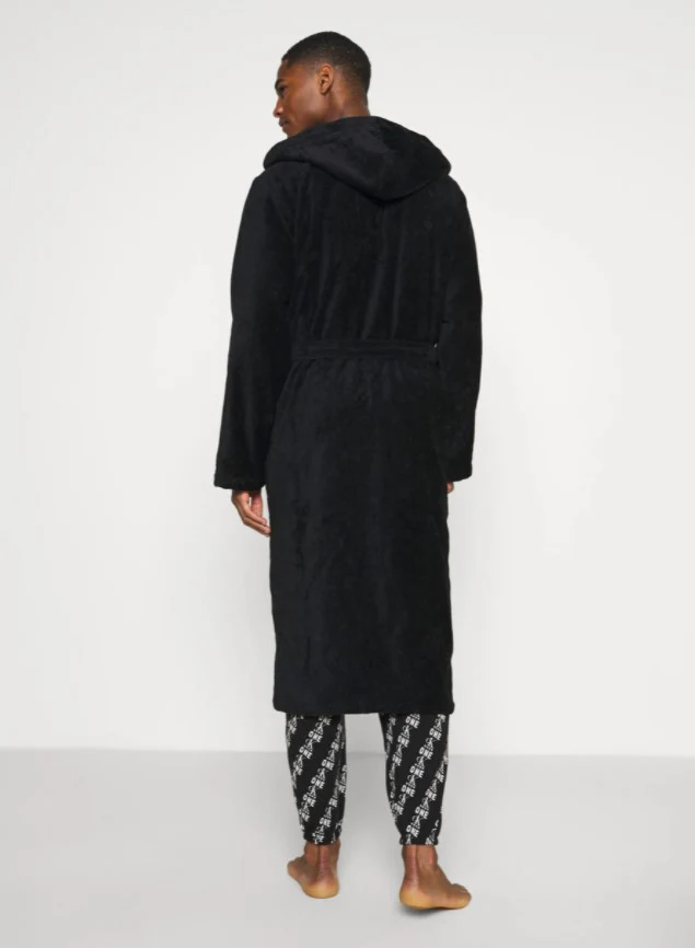 Moschino Underbear Underwear Spugna Logo Bear Cotone Nero uomo - immagine 5