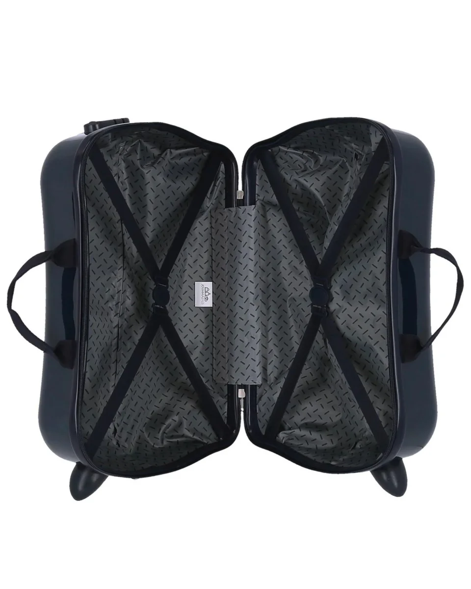 Disney Valigia Cavalcabile Per 4 Ruote Mickey Italy Blu Bambino - immagine 3