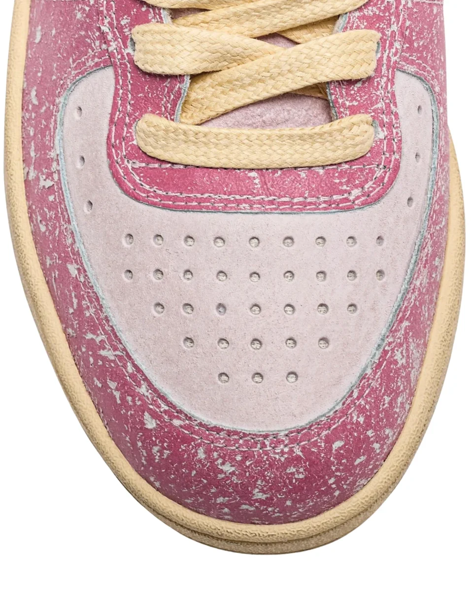 Diadora Heritage Sneakers MI Basket Low Pelle Rosa - immagine 5