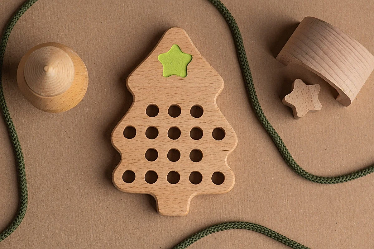 Lacing Christmas Tree - Albero di Natale con laccetti - immagine 4